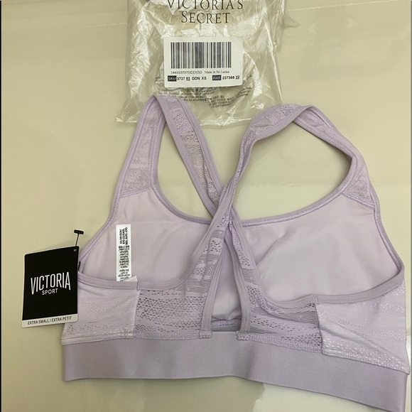 Victoria Sport THE PLAYER Racerback Sport Bra Extra Small NWT - Picture 5 of 5